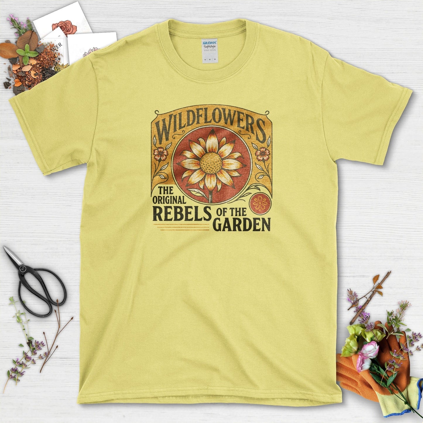 Wildflowers Rebels Garden T-Shirt Cornsilk / S T-Shirt