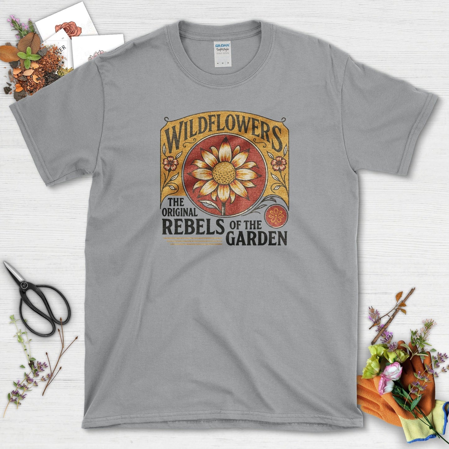 Wildflowers Rebels Garden T-Shirt Sport Grey / S T-Shirt