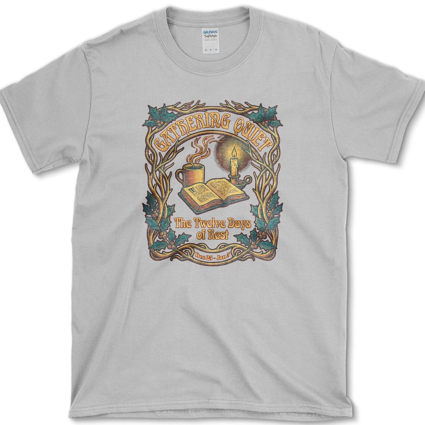 12 Days of Rest T-Shirt Sport Grey / S Physical Item