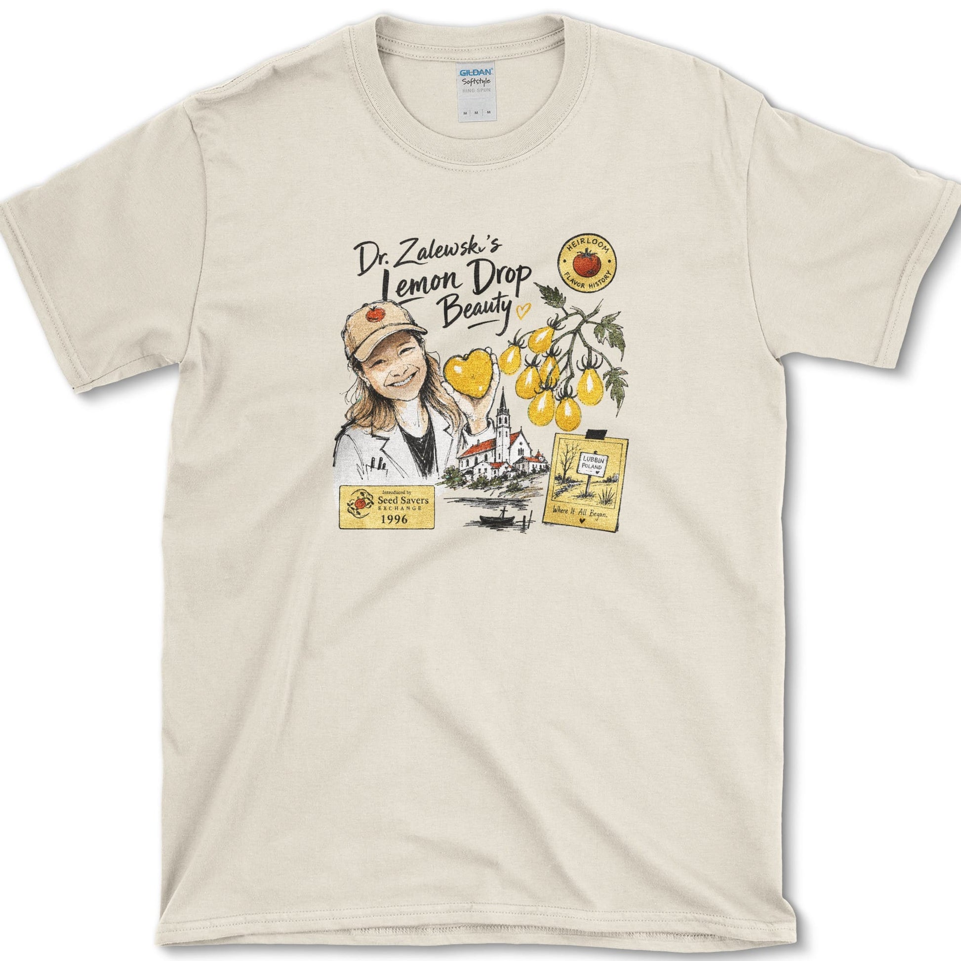 Lemon Drop Beauty T-Shirt Natural / S Essential Tees