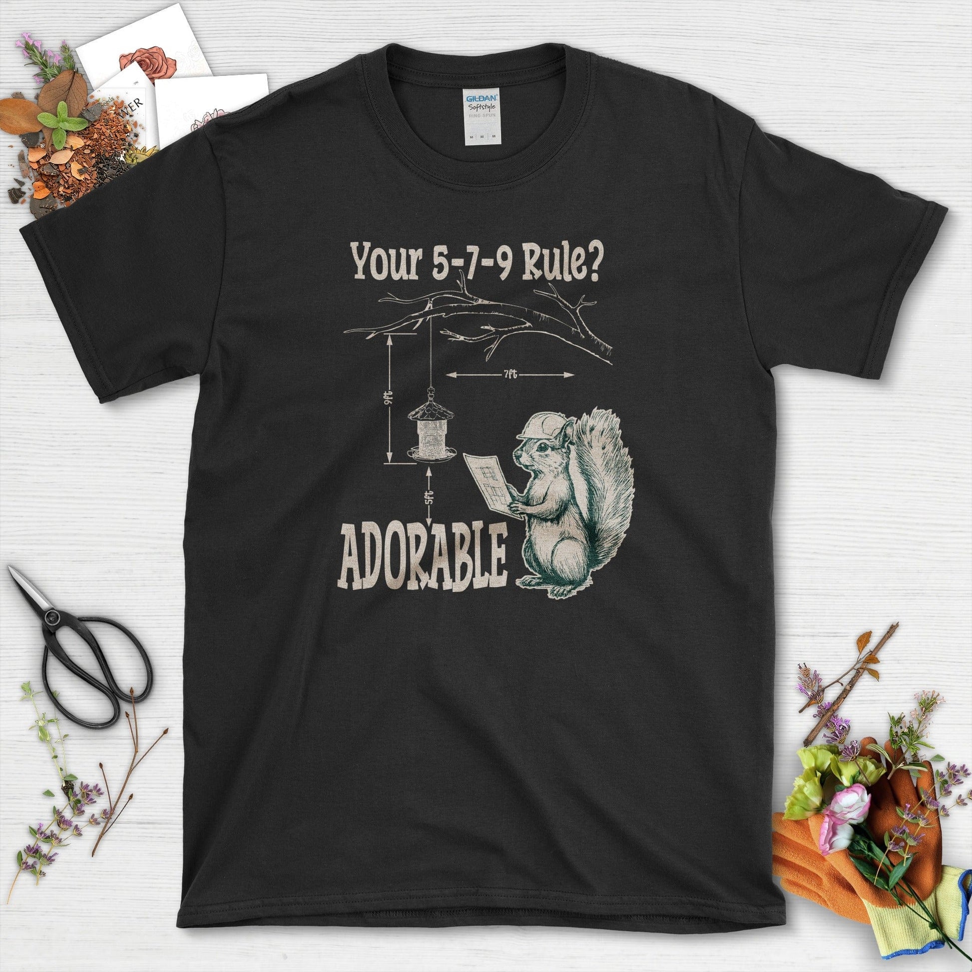 5-7-9 Rule Adorable T-Shirt Black / S T-Shirt