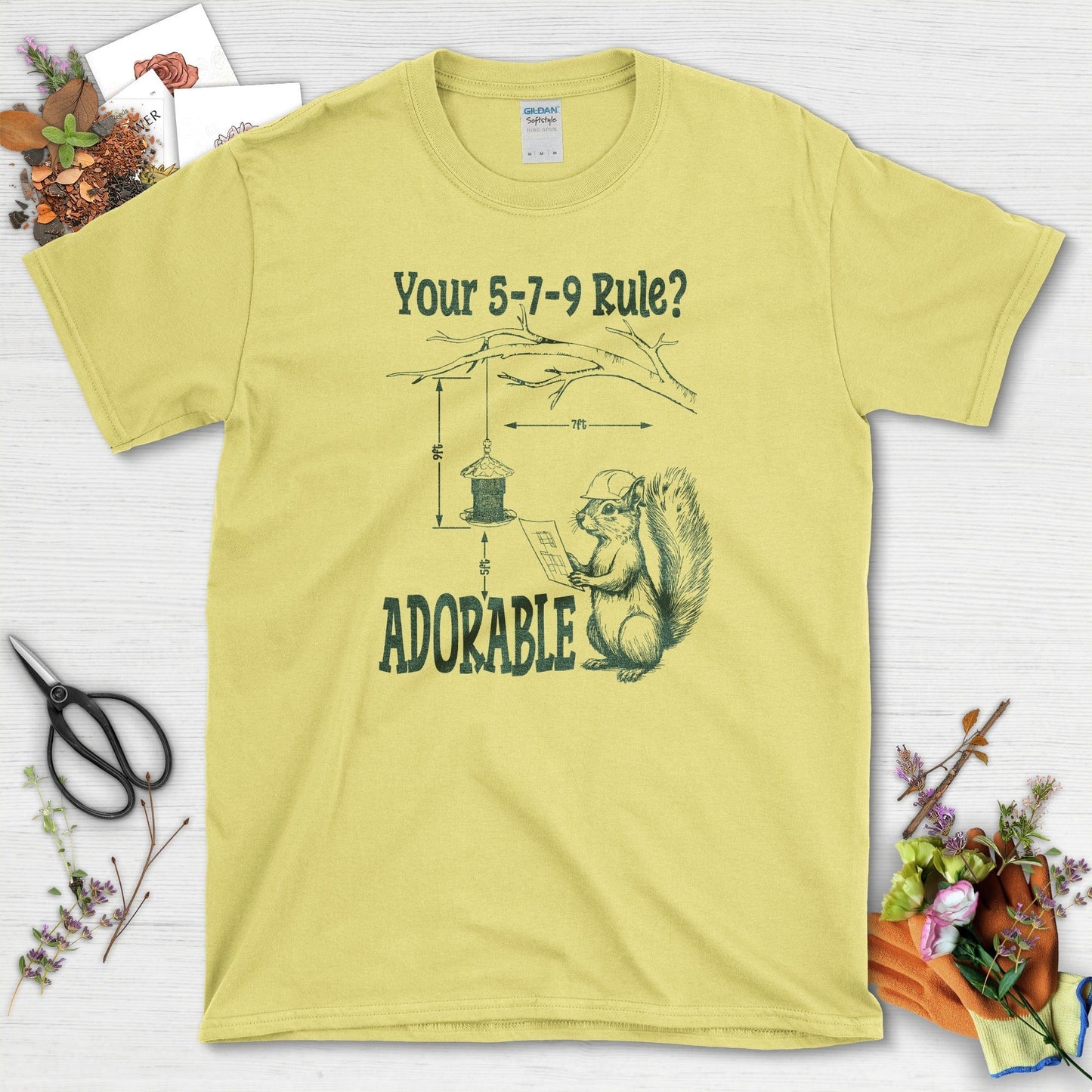 5-7-9 Rule Adorable T-Shirt Cornsilk / S T-Shirt