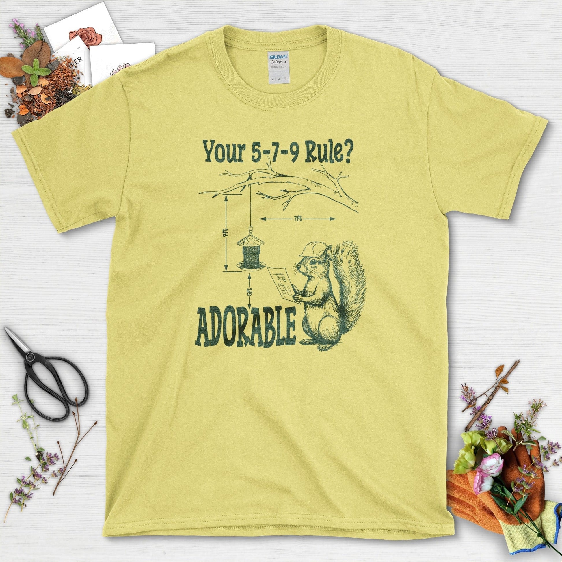 5-7-9 Rule Adorable T-Shirt Cornsilk / S T-Shirt