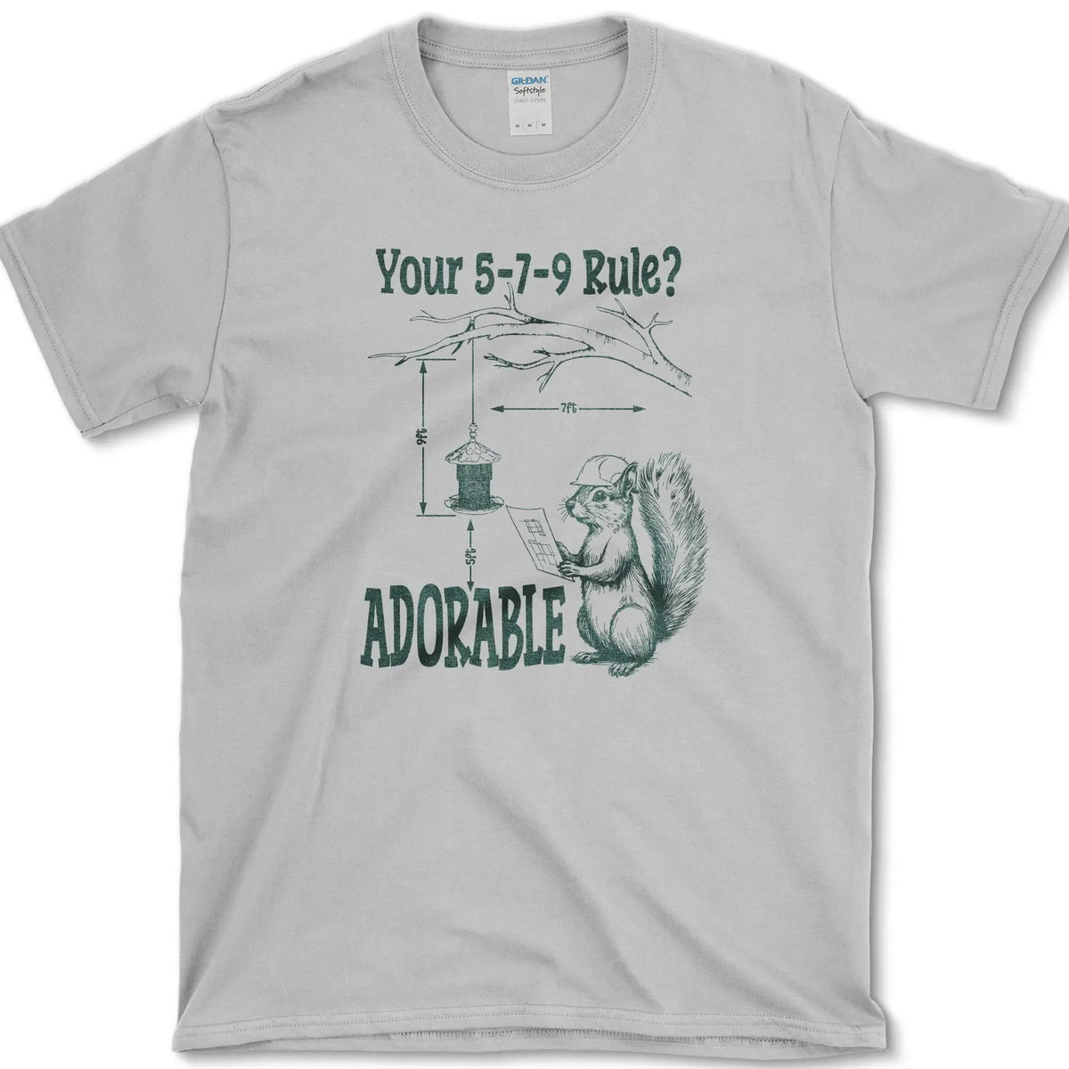 5-7-9 Rule Adorable T-Shirt Sport Grey / S Essential Tees