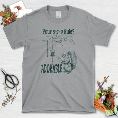 5-7-9 Rule Adorable T-Shirt Sport Grey / S T-Shirt