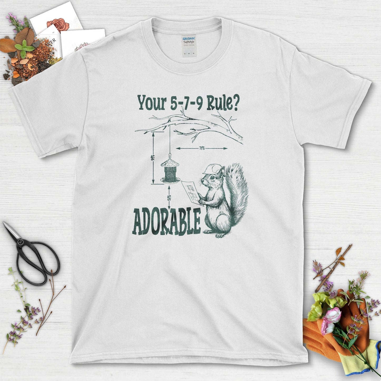5-7-9 Rule Adorable T-Shirt White / S T-Shirt