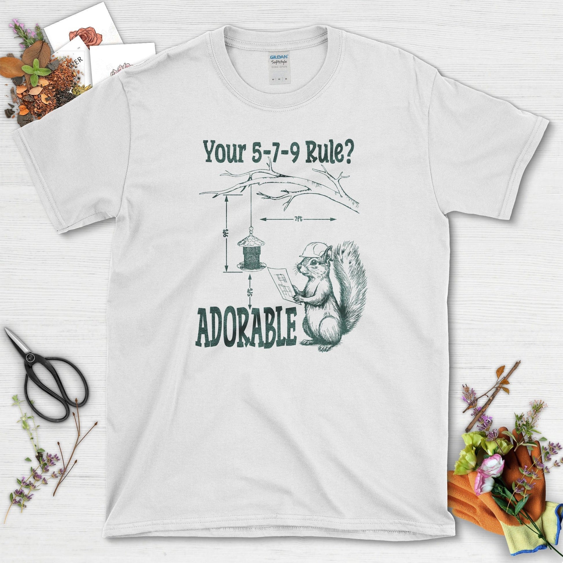 5-7-9 Rule Adorable T-Shirt White / S T-Shirt