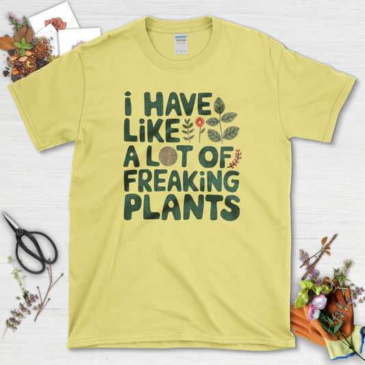 A Lot of Freaking Plants T-Shirt Cornsilk / S T-Shirt
