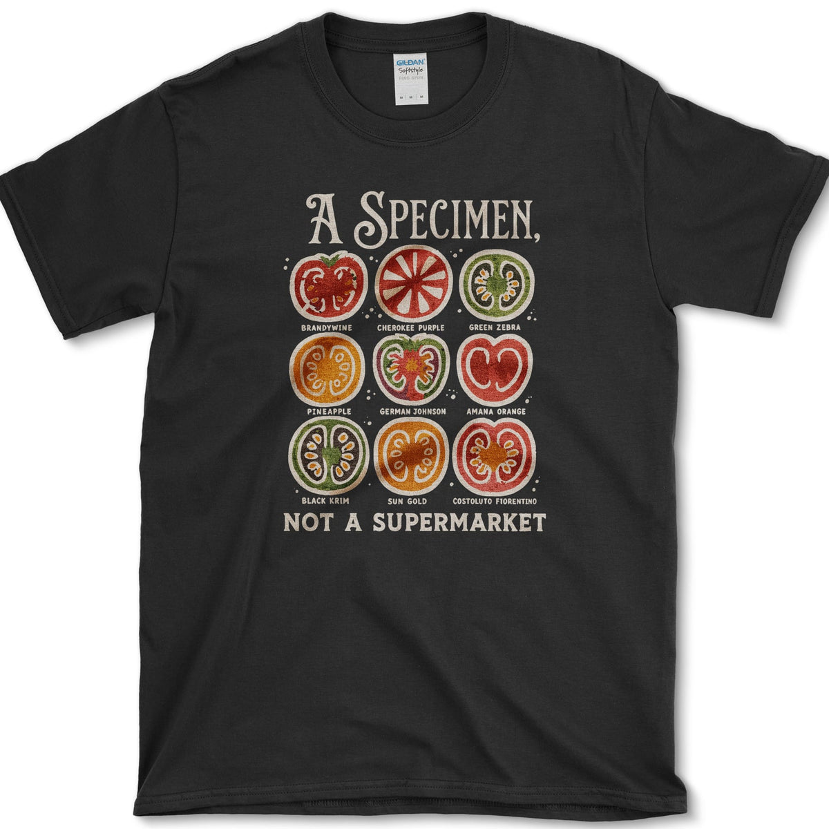 A Specimen Not a Supermarket T-Shirt S / Black Essential Tees