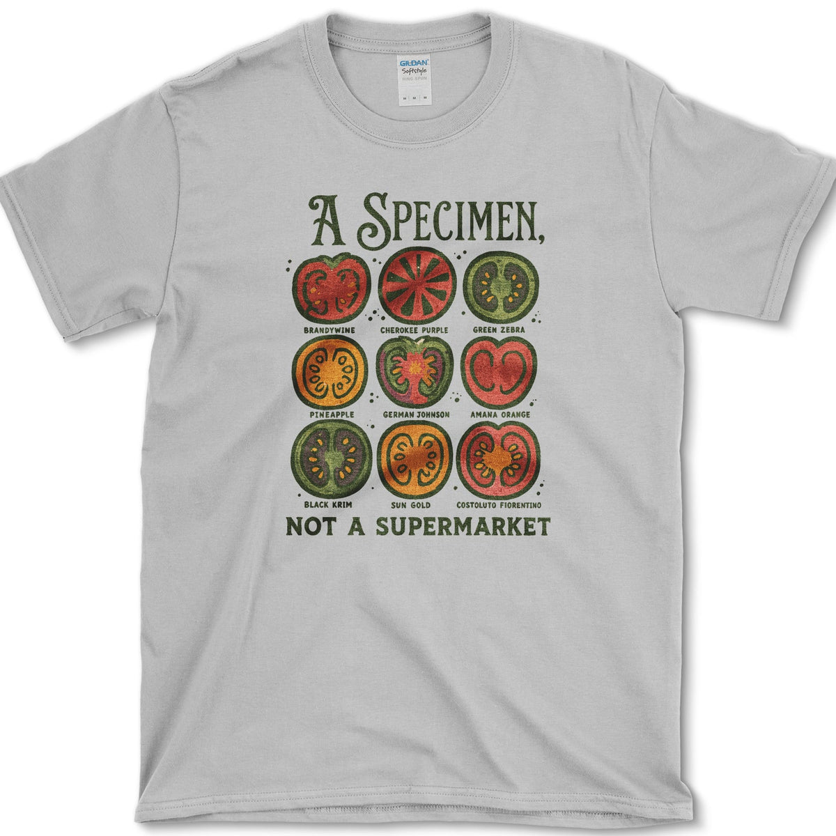 A Specimen Not a Supermarket T-Shirt S / Sport Grey Essential Tees