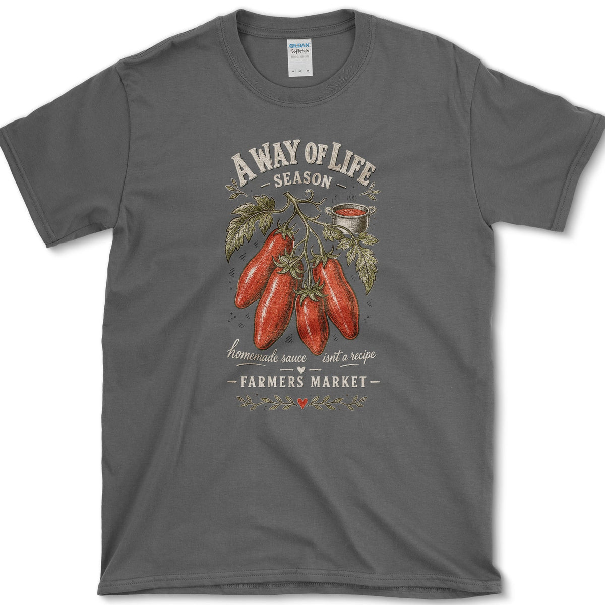 A Way Of Life T-Shirt S / Dark Heather Essential Tees