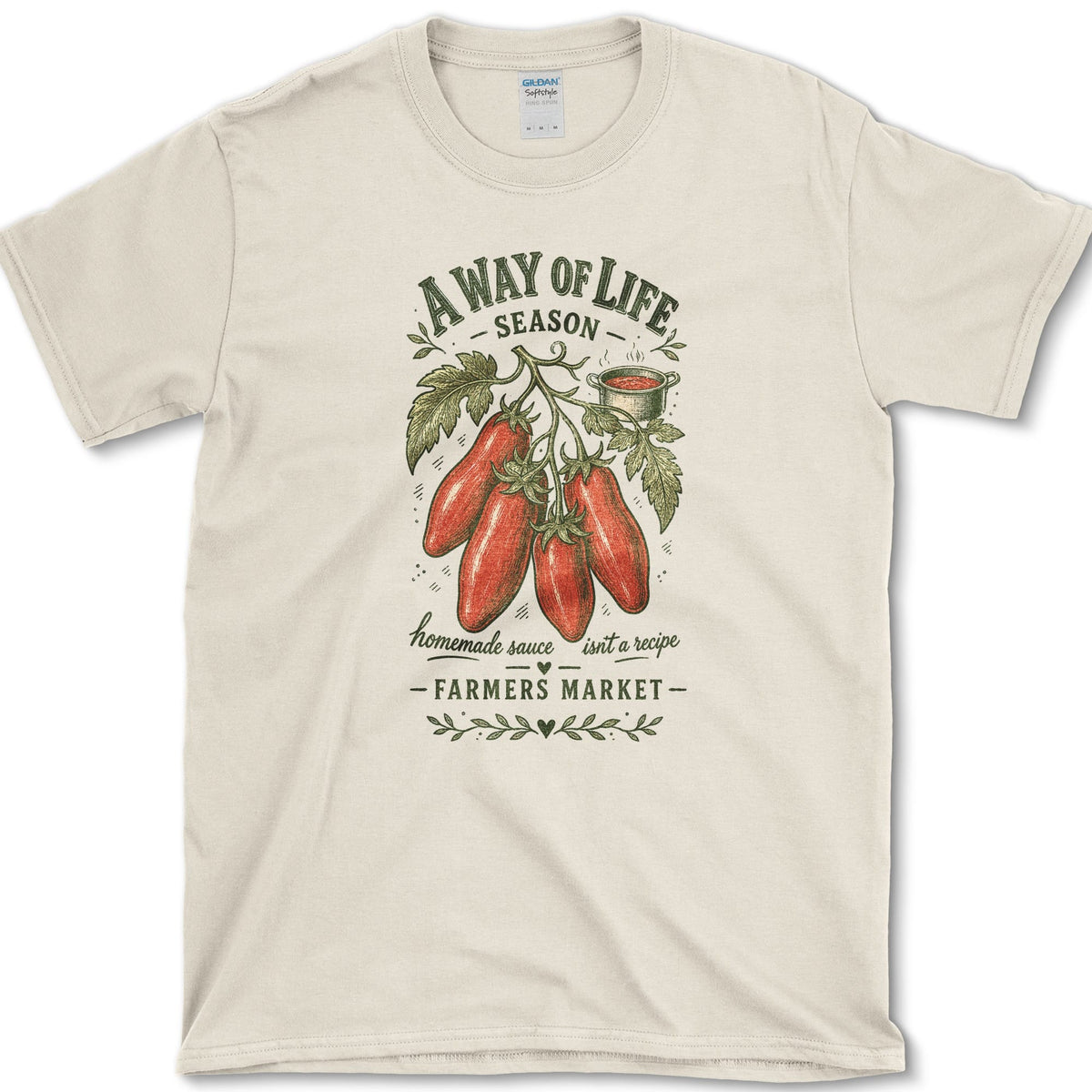 A Way Of Life T-Shirt S / Natural Essential Tees