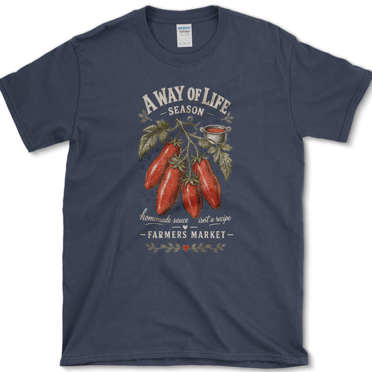 A Way Of Life T-Shirt S / Navy Essential Tees