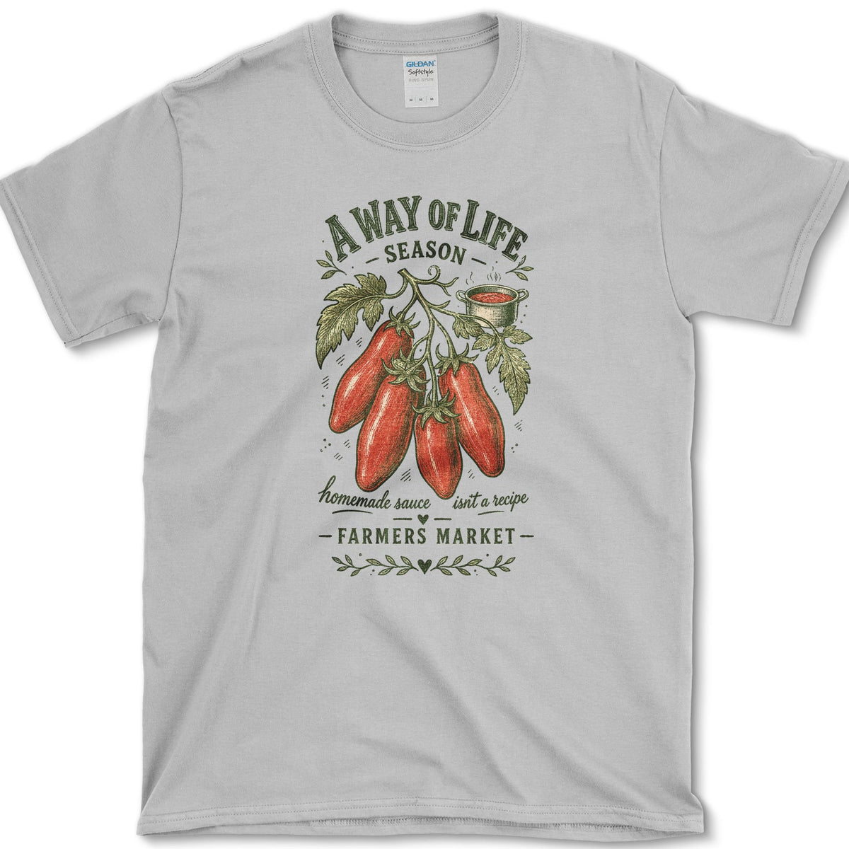 A Way Of Life T-Shirt S / Sport Grey Essential Tees