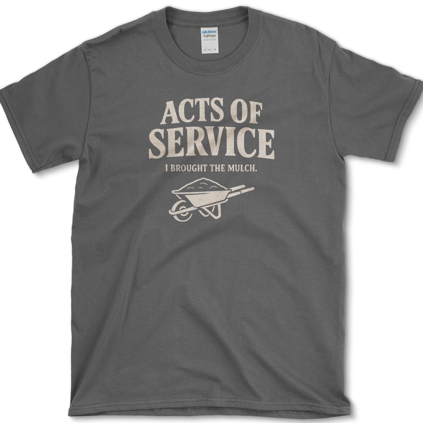 Acts of Service T-Shirt Essential Tees / S / Dark Heather Physical Item