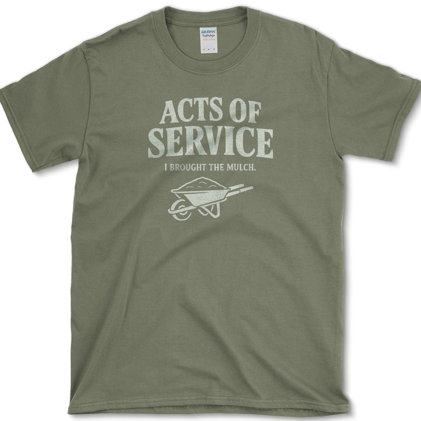 Acts of Service T-Shirt Essential Tees / S / Military Green Physical Item