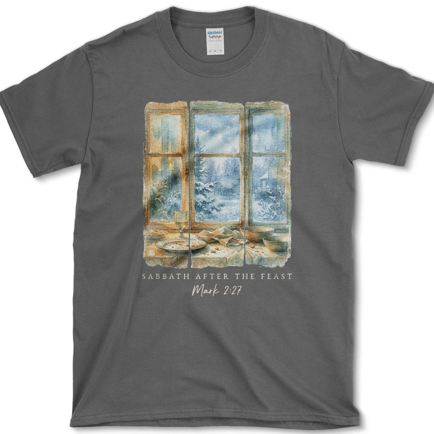 After the Feast T-Shirt Dark Heather / S Physical Item