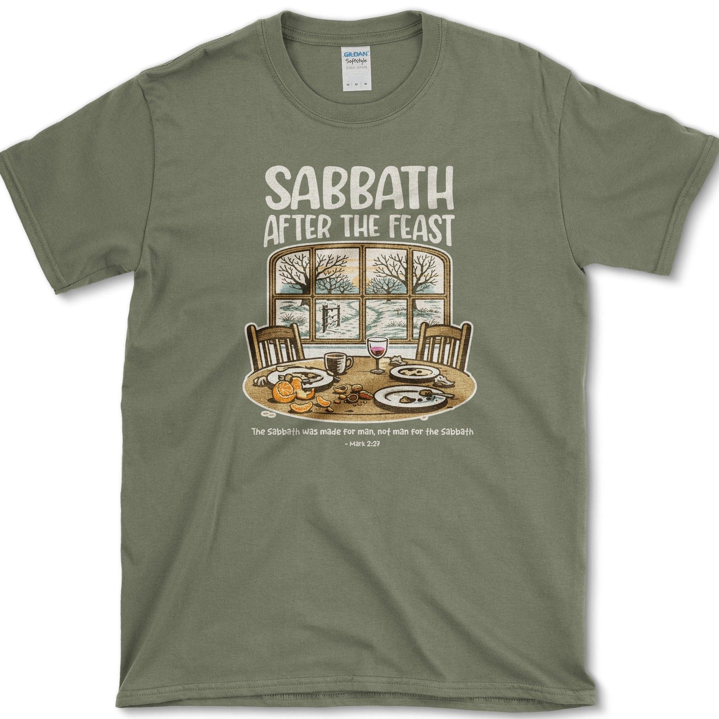 After the Feast T-Shirt Essential Tees / S / Military Green Physical Item