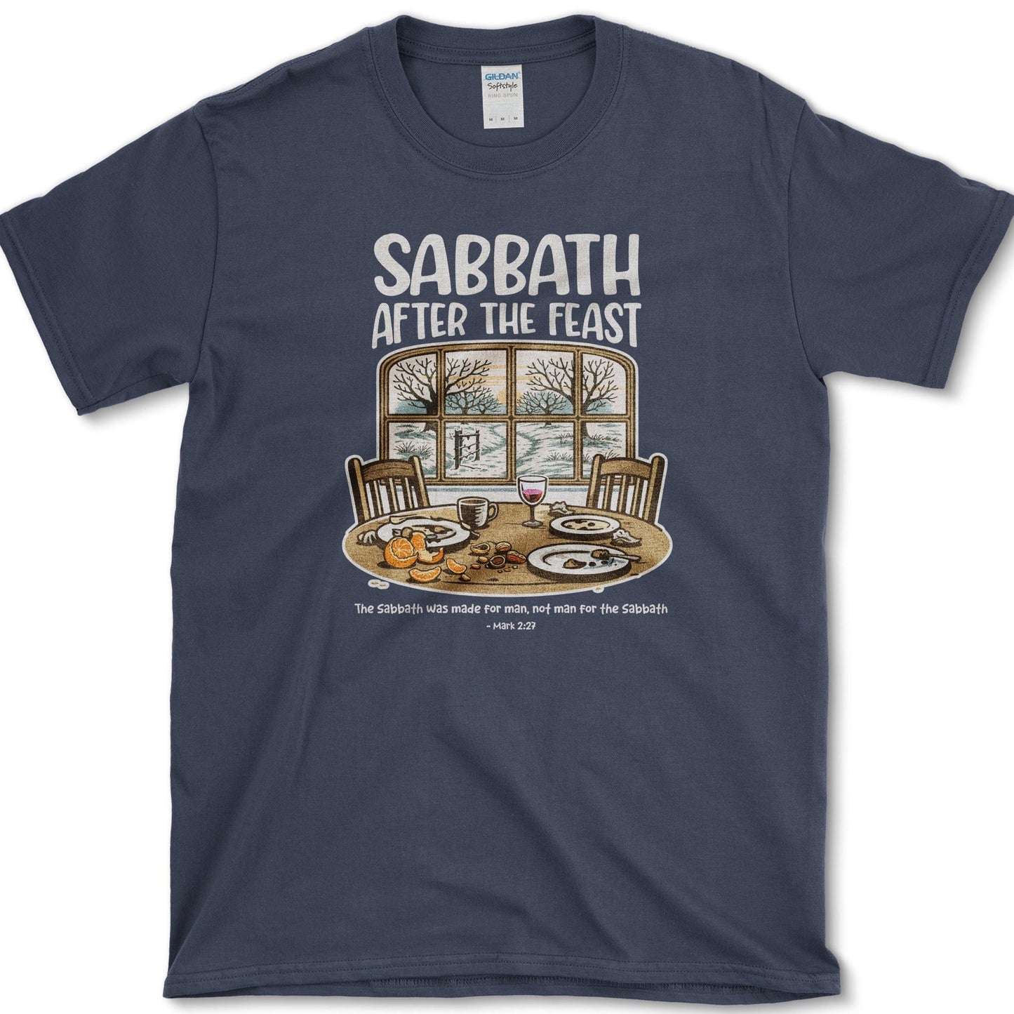 After the Feast T-Shirt Essential Tees / S / Navy Physical Item