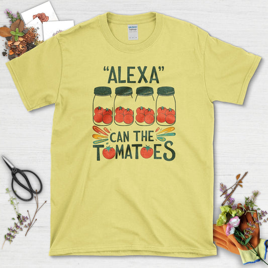 Alexa Can The Tomatoes T-Shirt Cornsilk / S T-Shirt