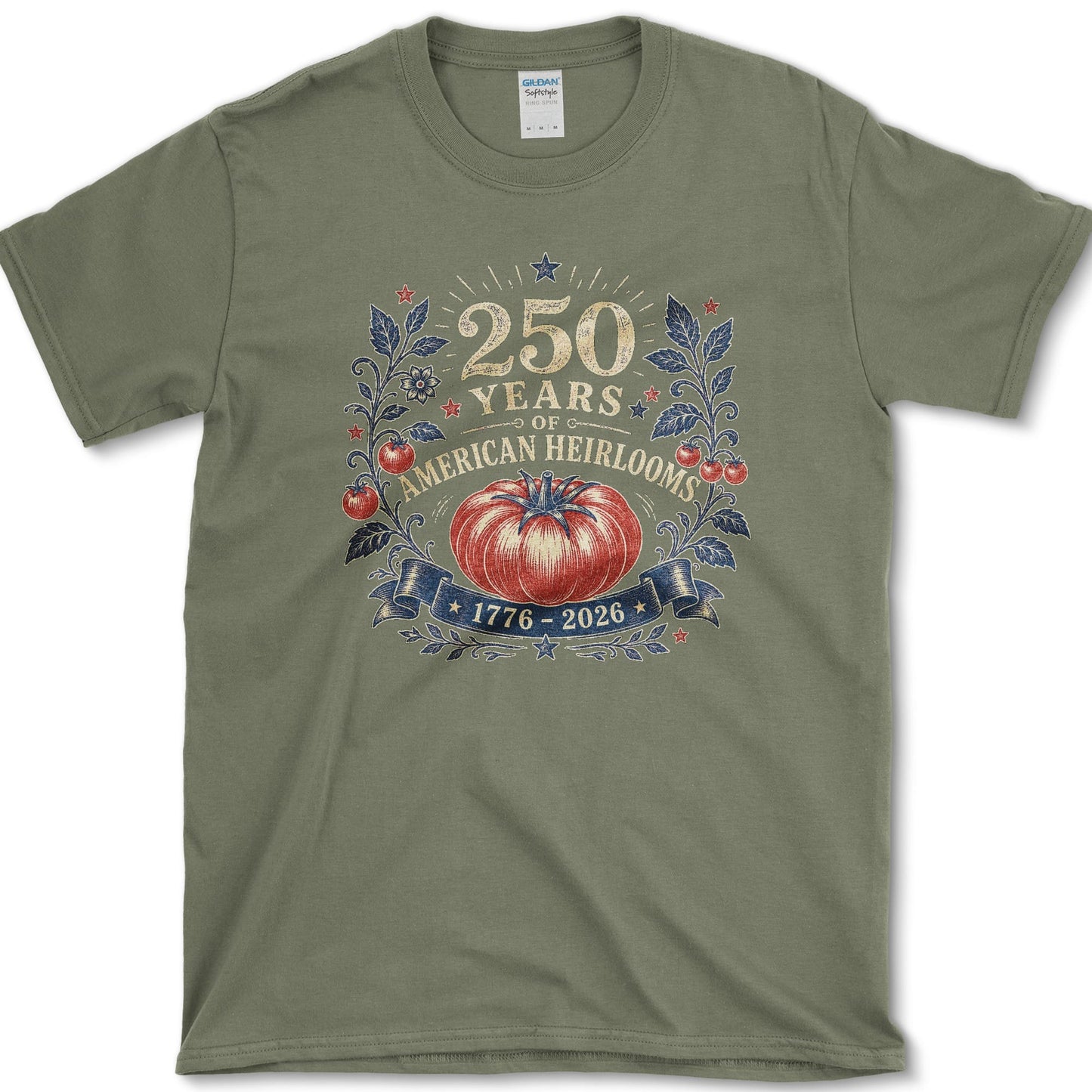 American Heirlooms T-Shirt S / Military Green Essential Tees