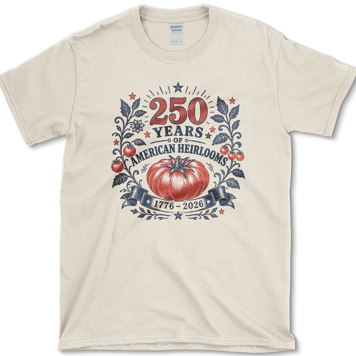 American Heirlooms T-Shirt S / Natural Essential Tees