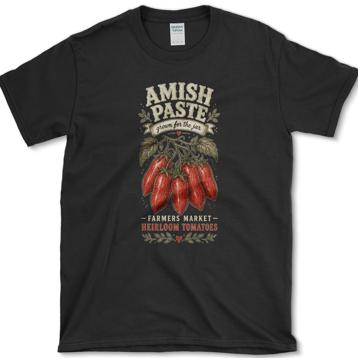 Amish Paste T-Shirt S / Black Essential Tees