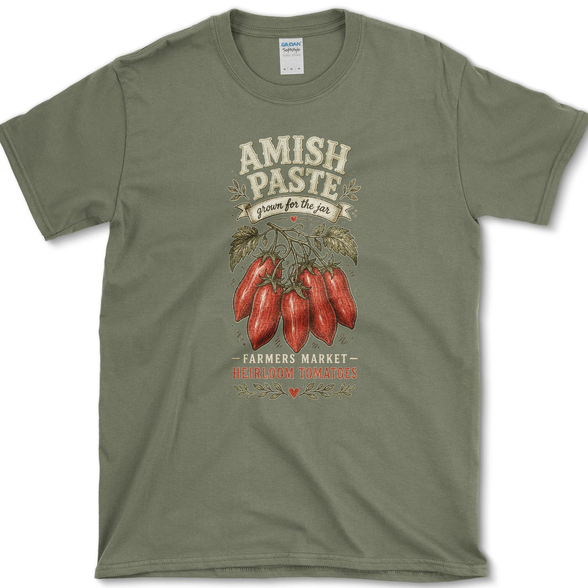 Amish Paste T-Shirt S / Military Green Essential Tees