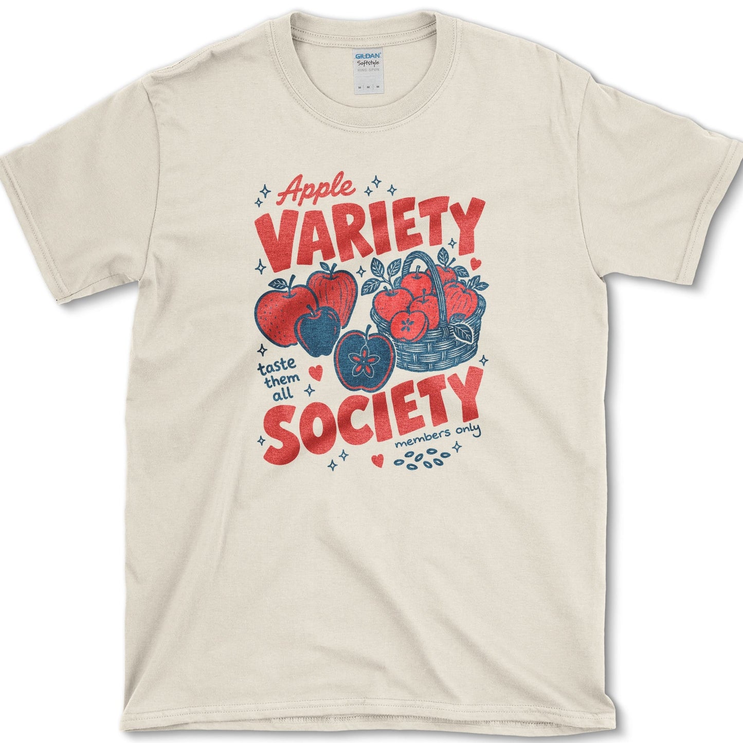 Apple Variety Society T-Shirt Natural / S Essential Tees