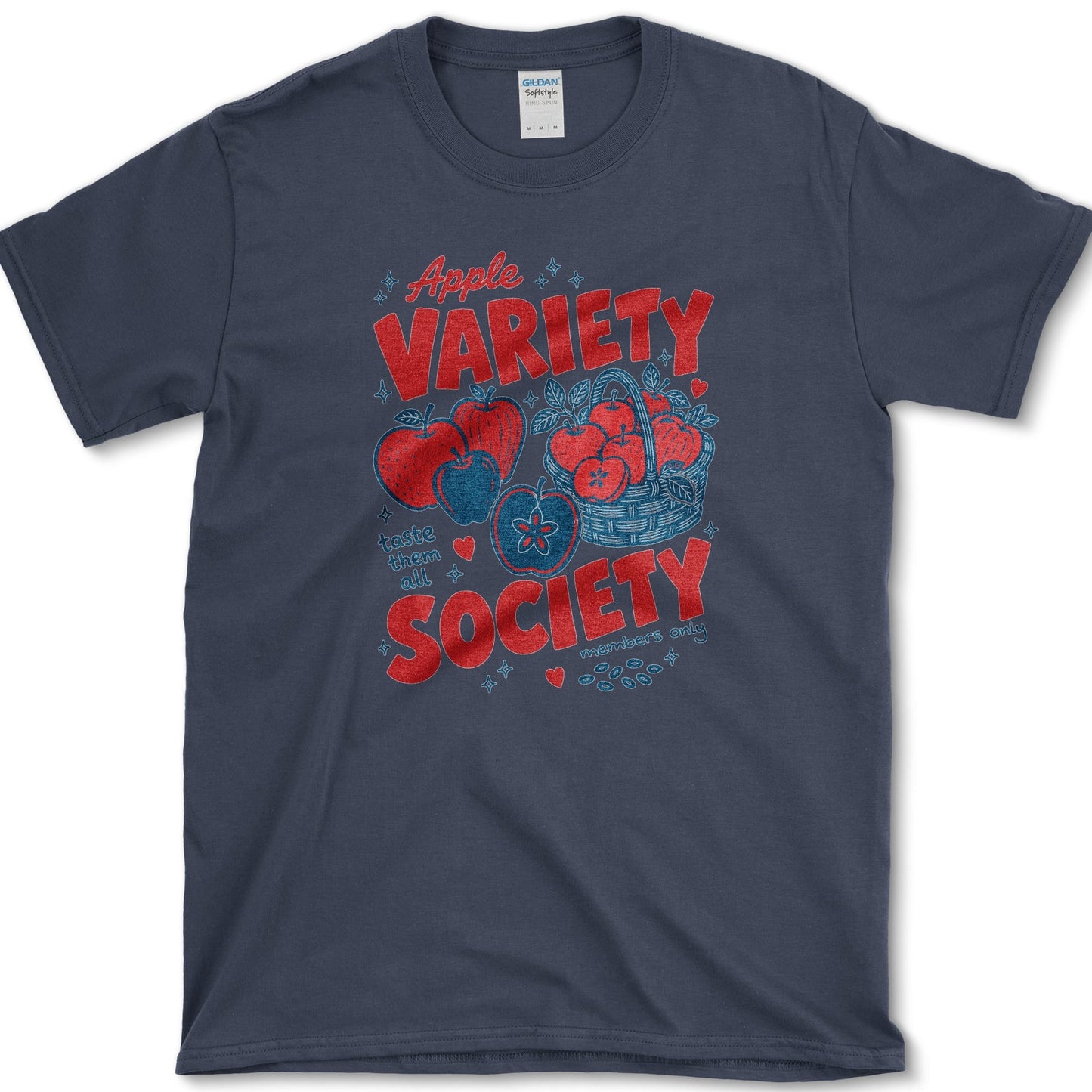 Apple Variety Society T-Shirt Navy / S Essential Tees
