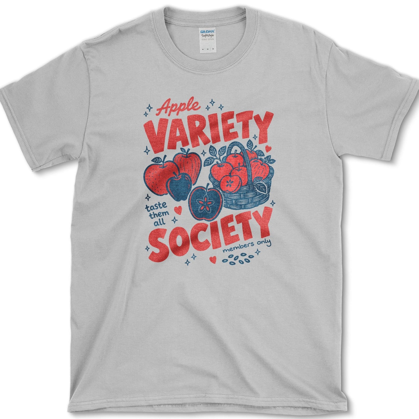 Apple Variety Society T-Shirt Sport Grey / S Essential Tees