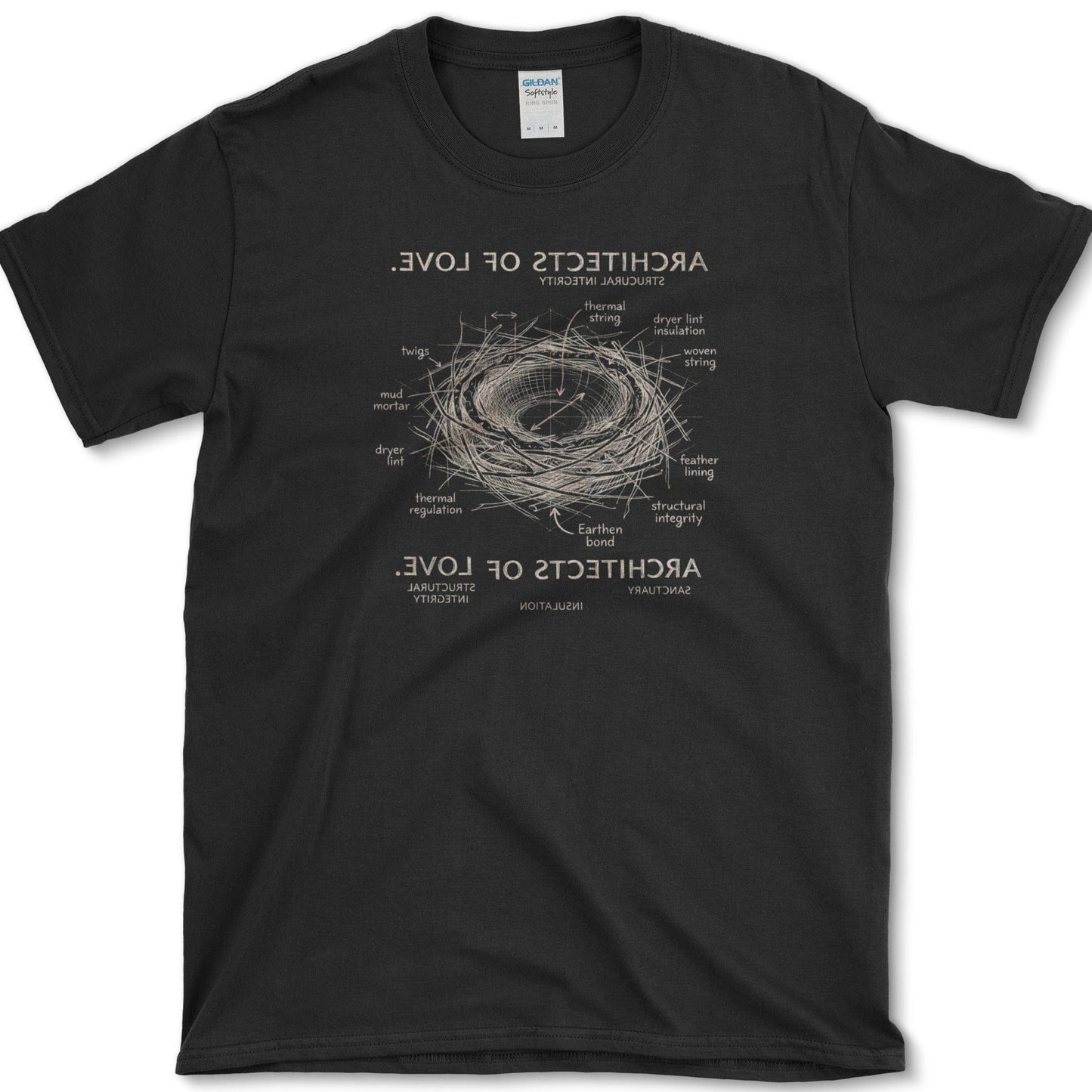 Architects of Love T-Shirt Essential Tees / S / Black Physical Item