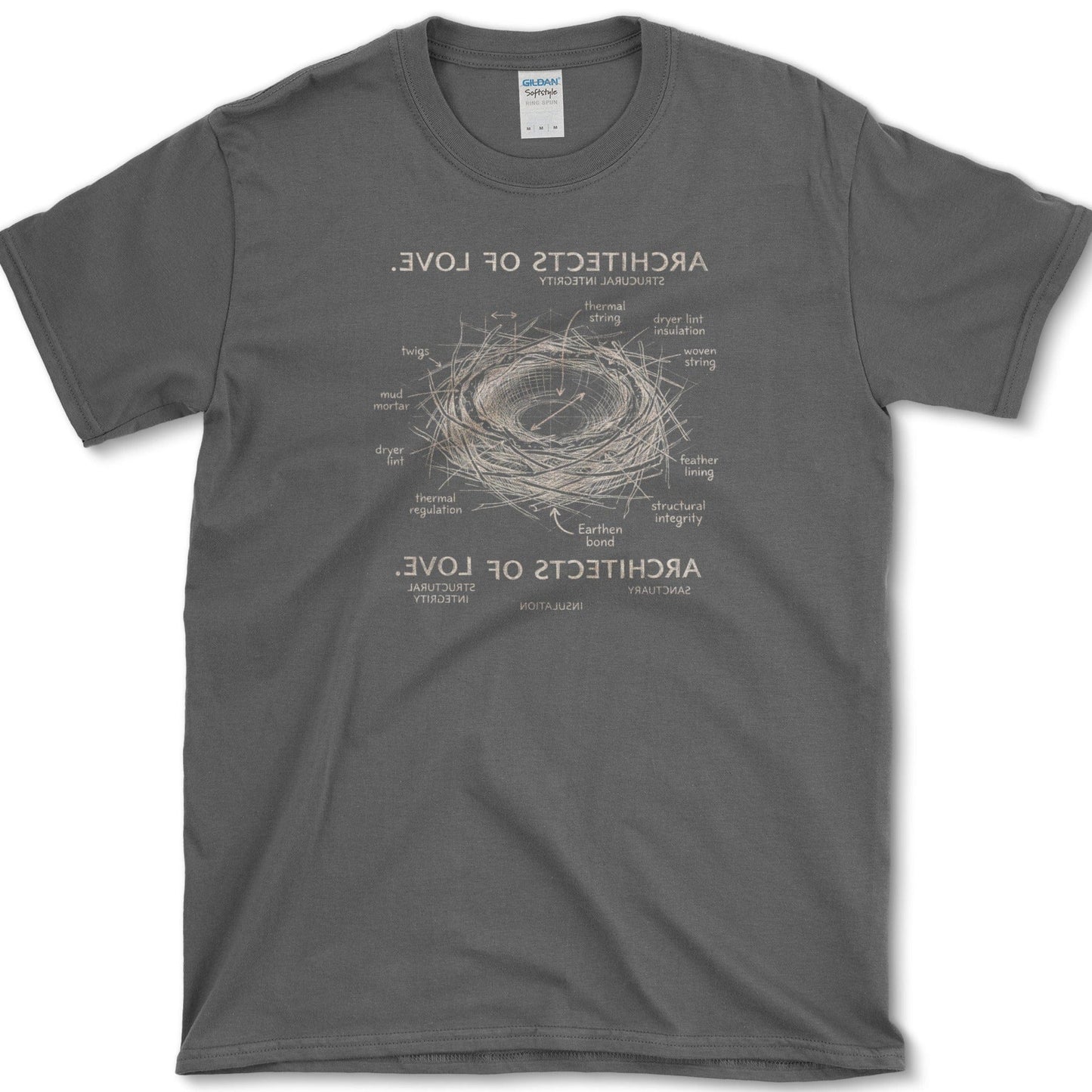 Architects of Love T-Shirt Essential Tees / S / Dark Heather Physical Item