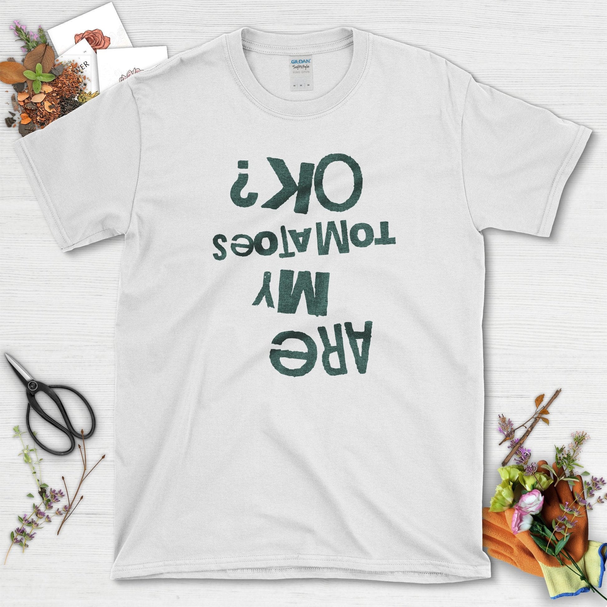 Are My Tomatoes OK T-Shirt White / S T-Shirt