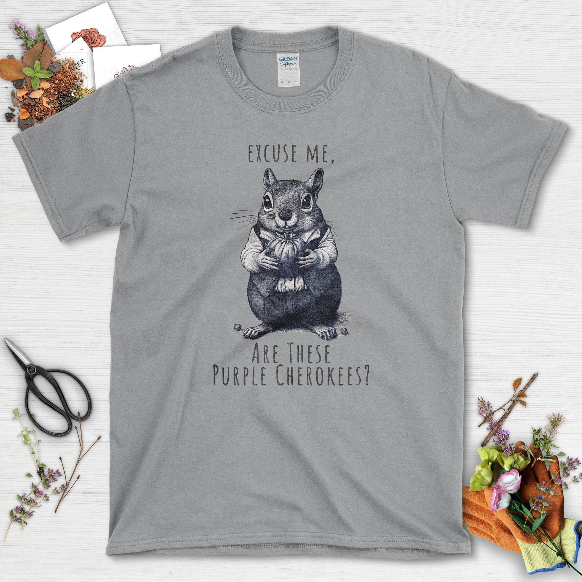 Are These Purple Cherokees T-Shirt Sport Grey / S T-Shirt