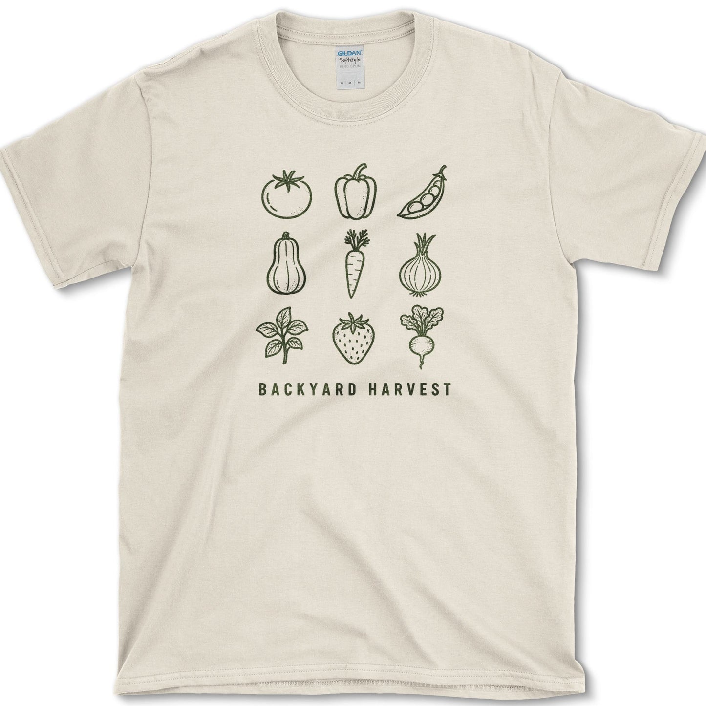 Backyard Harvest T-Shirt S / Natural Essential Tees
