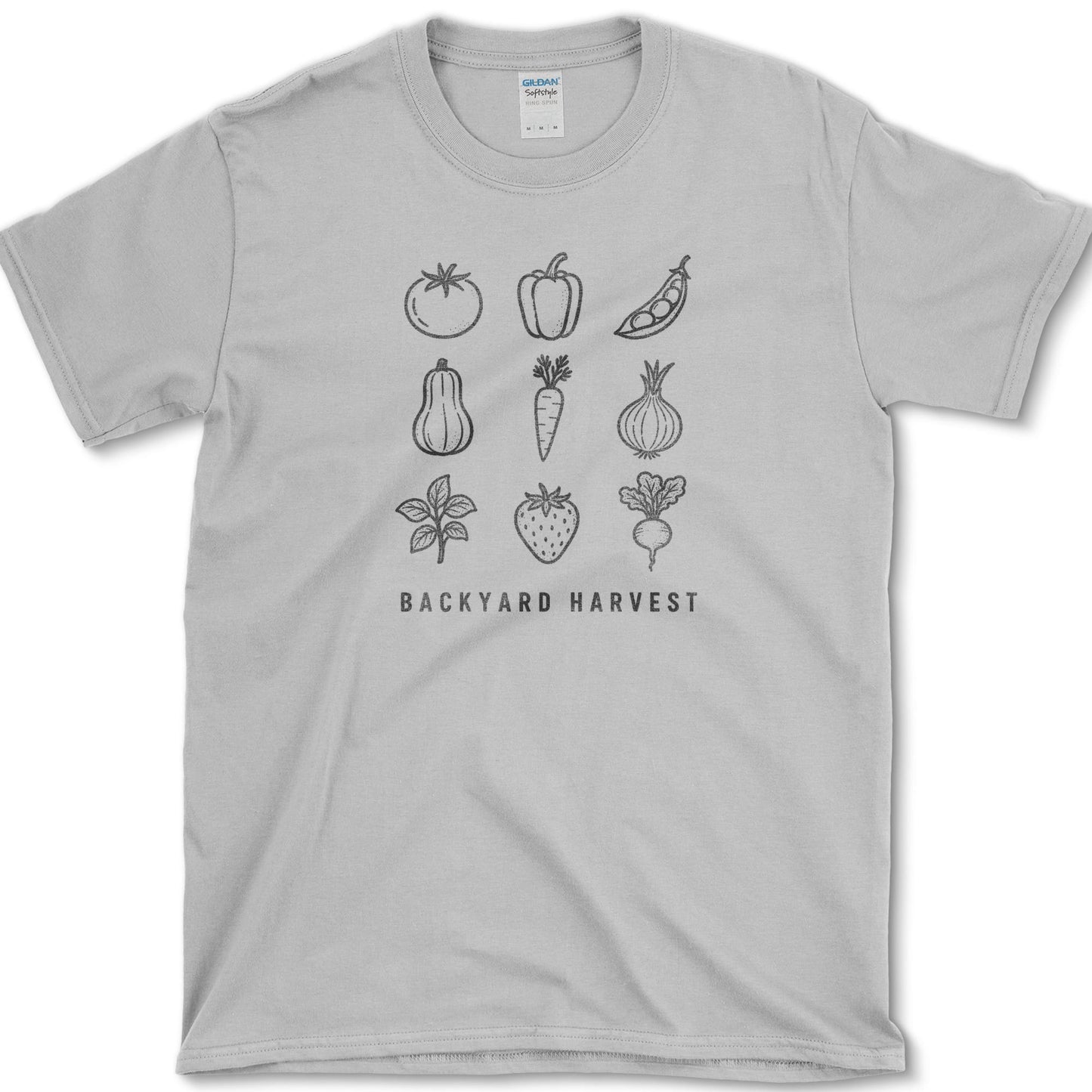 Backyard Harvest T-Shirt S / Sport Grey Essential Tees