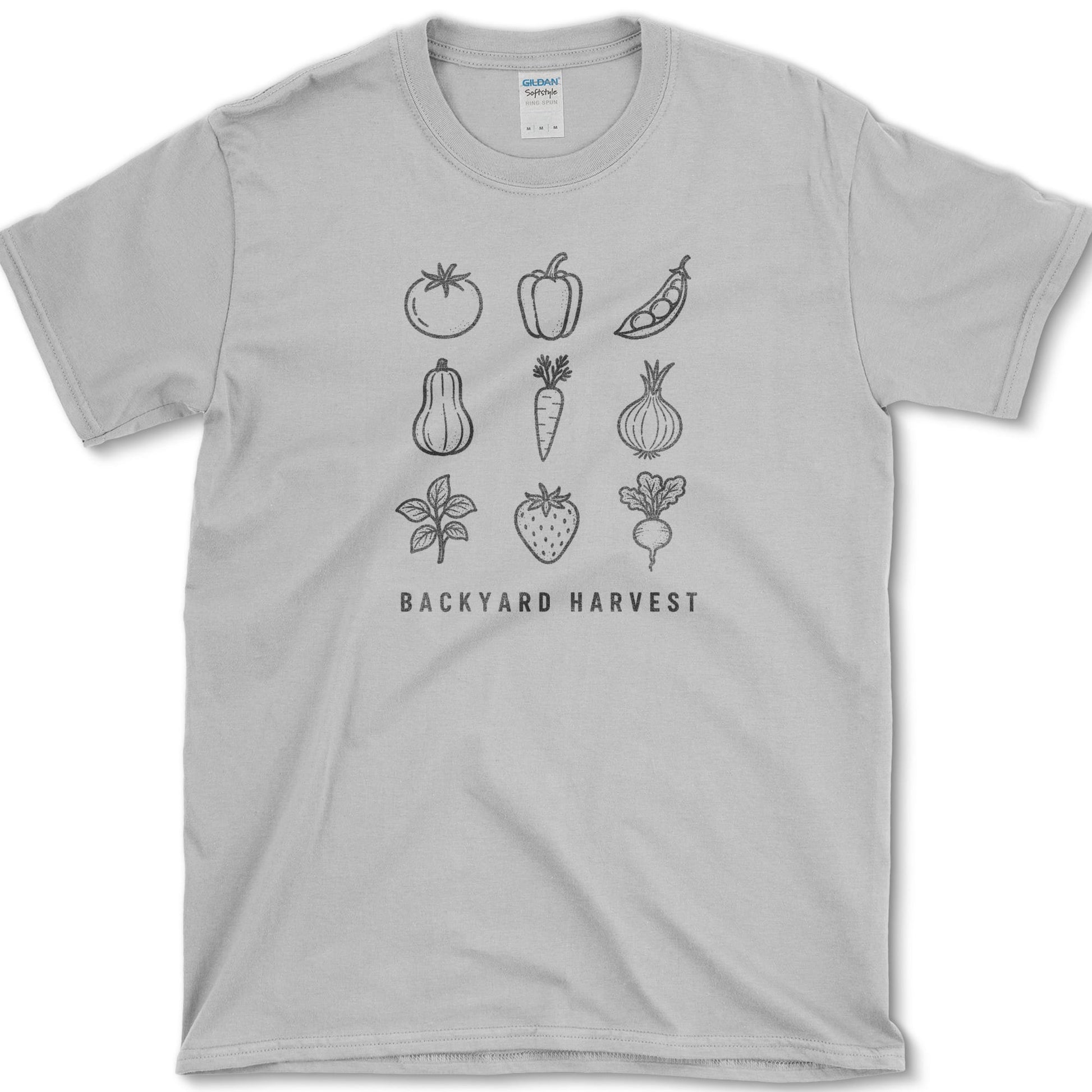Backyard Harvest T-Shirt S / Sport Grey Essential Tees