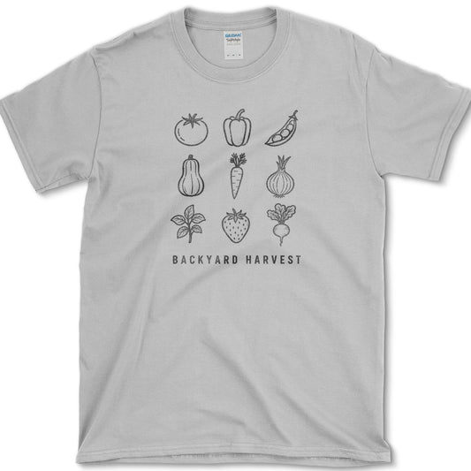 Backyard Harvest T-Shirt S / Sport Grey Essential Tees