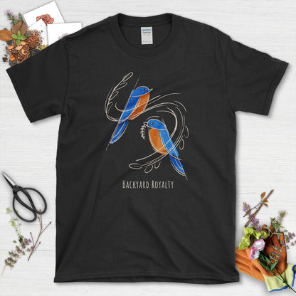 Backyard Royalty Bird T-Shirt Black / S T-Shirt