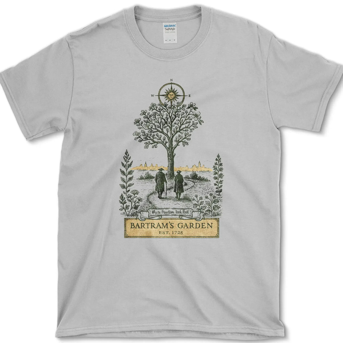 Bartram's Garden T-Shirt Sport Grey / S Essential Tees