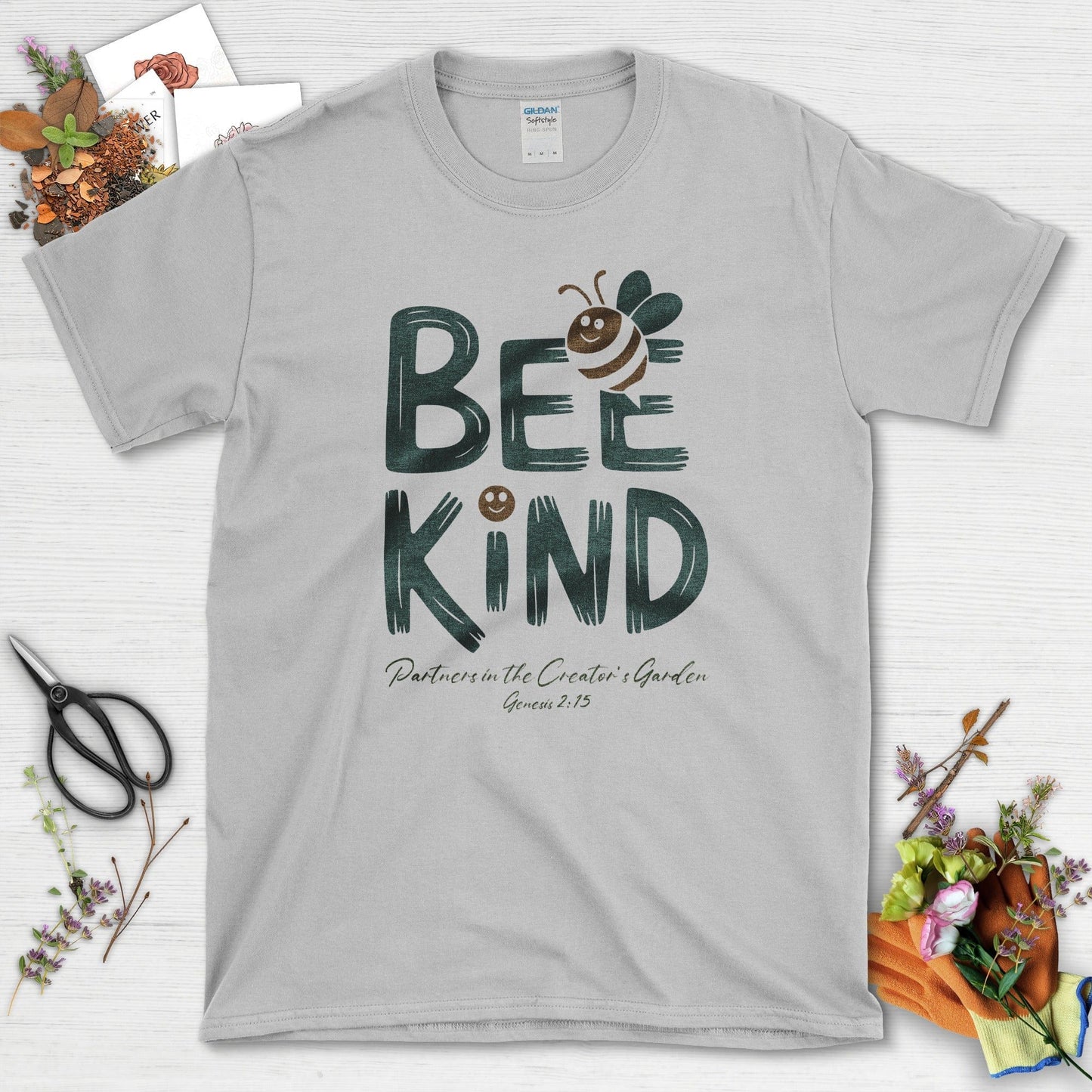 Be Kind T-Shirt Essential Tees / S / Sport Grey Physical Item