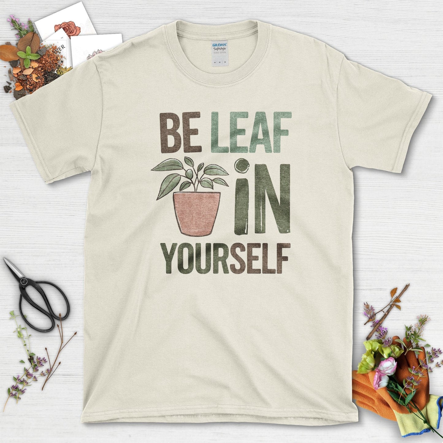 Be Leaf In Yourself T-Shirt Natural / S T-Shirt