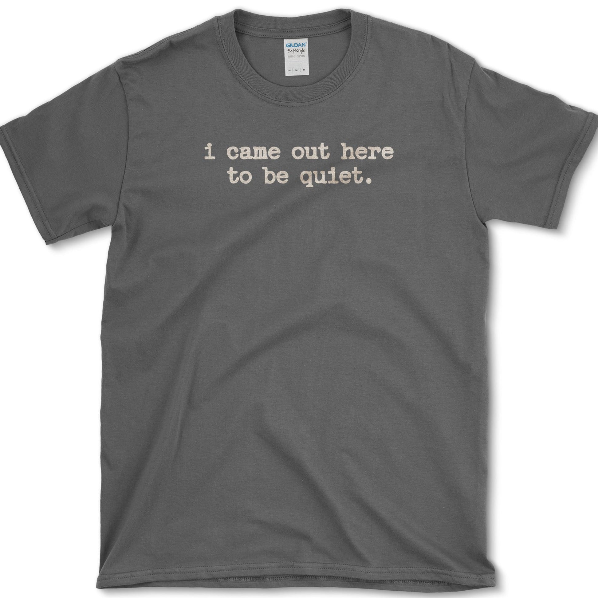 Be Quiet T-Shirt Dark Heather / S Essential Tees