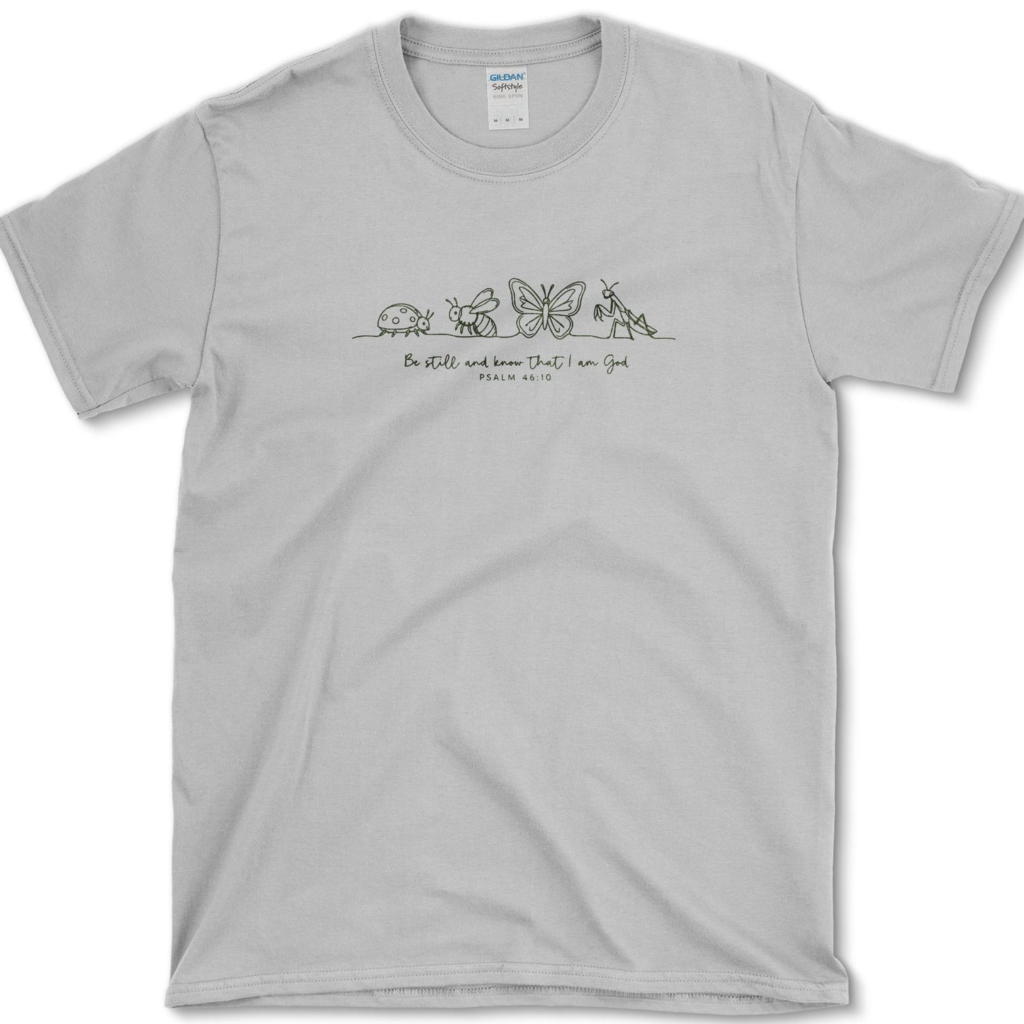 Be Still and Know T-Shirt S / Sport Grey Essential Tees