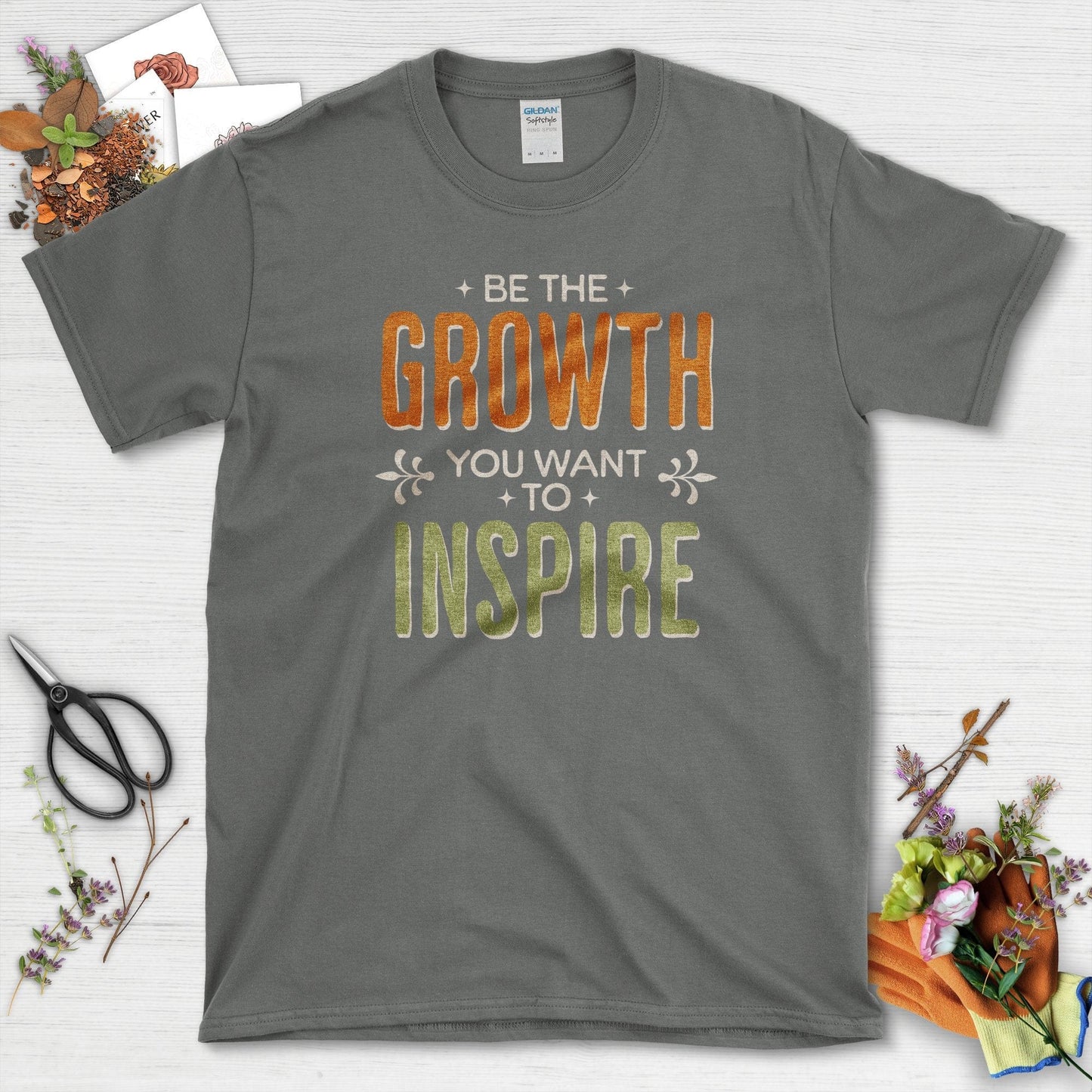 Be the Growth T-Shirt Charcoal / S T-Shirt