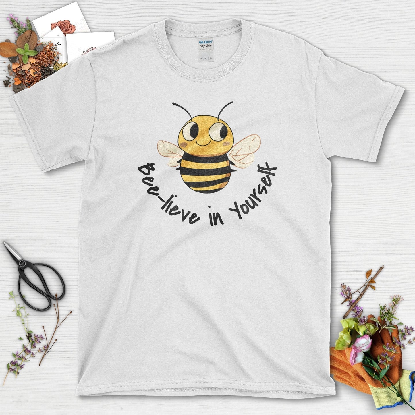 Bee-lieve in Yourself T-Shirt White / S T-Shirt