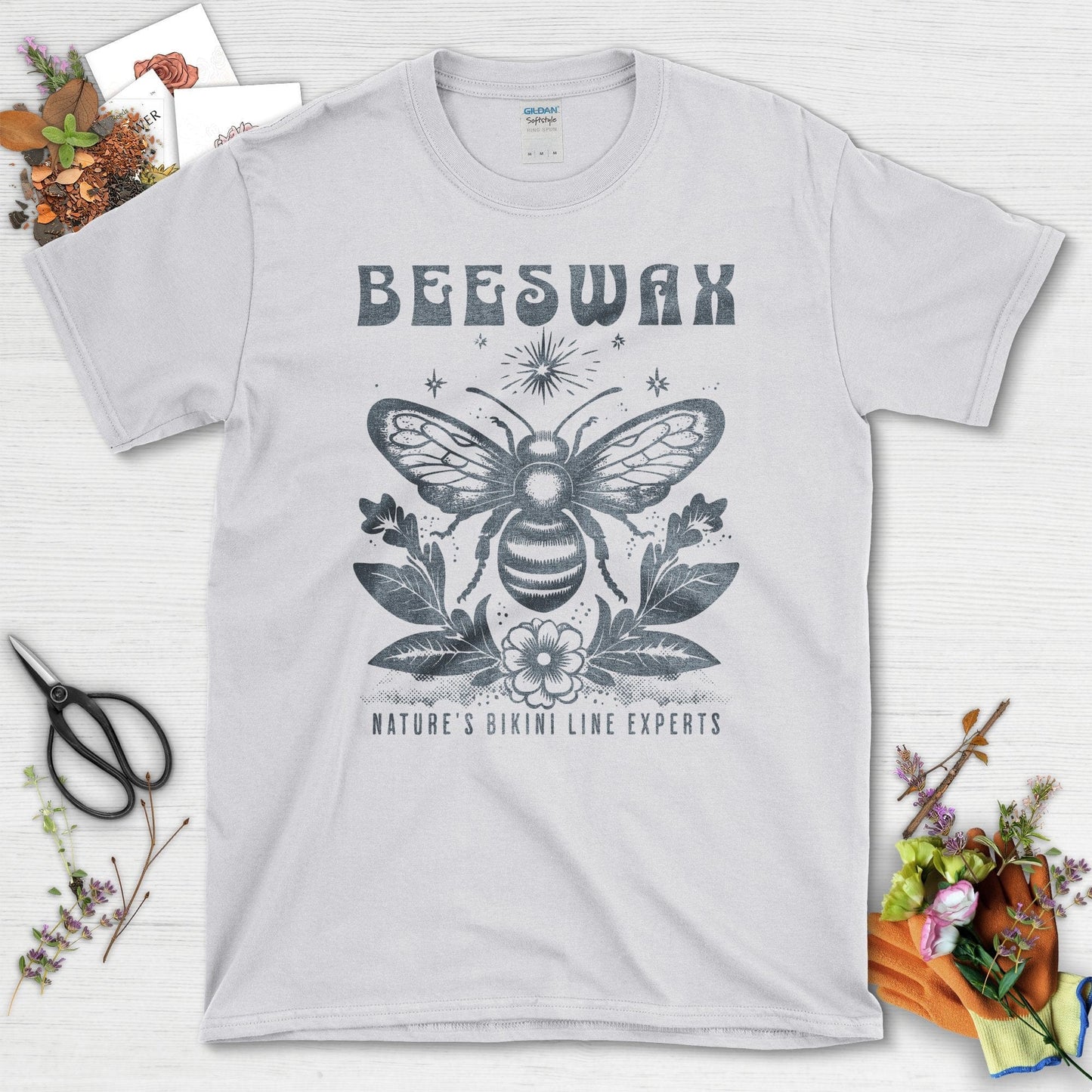 Beeswax Nature's Bikini Line Experts T-Shirts Sport Grey / S T-Shirt