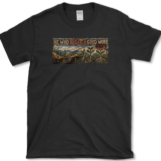 Began Good Work T-Shirt Black / S Essential Tees
