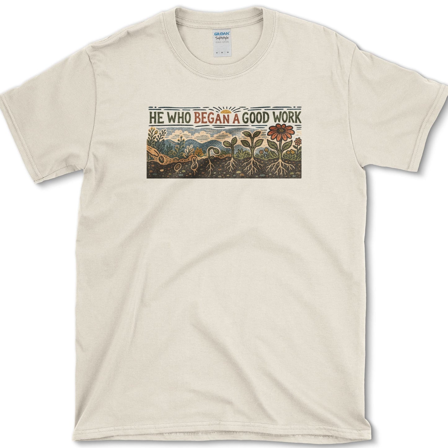 Began Good Work T-Shirt Natural / S Essential Tees